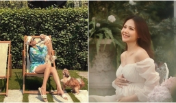 Bà bầu Phanh Lee bụng to 'vượt mặt' vẫn khiến dân tình trầm trồ từ nhan sắc cho đến vóc dáng