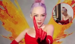 Tóc Tiên bị phơi bày sắc vóc thật sự với thân hình đô con, khác xa ảnh sống ảo lung linh trên MXH