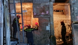 Hiện trường tan hoang của vụ cháy thương tâm gây thiệt hại lớn về người và tài sản