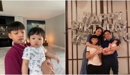 Cường Đô La để lộ khoảnh khắc chiều em hết nấc của quý tử Subeo, nhìn là biết gia đình lúc nào cũng ngập tiếng cười