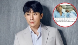 Xôn xao hình ảnh Trấn Thành truyền nước trên giường bệnh giữa khúc mắc về chuyện từ thiện