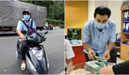 MC Quyền Linh tiếp tục hành trình từ thiện trên xe máy với 2,2 tỷ tiền mặt góp sức chống dịch