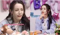 Địch Lệ Nhiệt Ba thêm nếp nhăn trong ngày đón tuổi mới khi lộ diện kém sắc trên sóng livestream