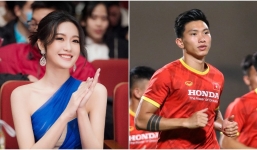 Doãn Hải My thể hiện tình cảm với Đoàn Văn Hậu trong đêm ĐT Việt Nam thắng đậm 'võ sĩ' Indonesia