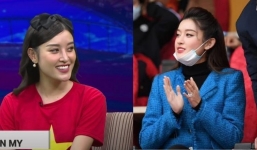 Á hậu Huyền My lộ visual 'đỉnh' trên sóng livestream, để lại lời bình luận đầy ngỡ ngàng về Đoàn Văn Hậu