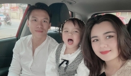 Ngỡ ngàng với diện xinh đẹp ngút trời của bà xã Quế Ngọc Hải dù đã qua 1 lần sinh nở