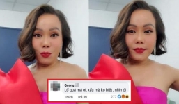 Việt Hương đáp trả sâu cay khi lên đồ lồng lộn nhưng lại bị chê vừa lố vừa xấu