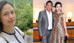 Cận cảnh nhan sắc vợ đầu của doanh nhân Đức Huy: Đẹp phúc hậu, trẻ trung không kém Lệ Quyên