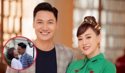 Hương vị tình thân: Phương Oanh và Mạnh Trường lộ ảnh 'môi kề má' chưa từng lên sóng
