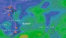 Vùng áp thấp ở biển Đông có khả năng mạnh lên, gây nên thời tiết nguy hiểm