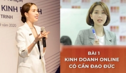 Ngọc Trinh gây xôn hình ảnh 'chân dài tài chính', tự tin đứng lớp giảng dạy kiến thức làm nghề