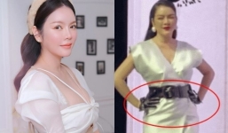 Lý Nhã Kỳ muối mặt vì chiếc váy 'phản chủ', phút nặng nề trên sàn catwalk gây chú ý
