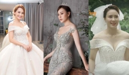 Mỹ nhân Việt hóa cô dâu màn ảnh nhỏ: Phương Oanh khí chất vợ 'tổng tài', Hồng Diễm sang chảnh nét tiểu thư