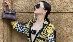 Lệ Quyên khiến dân tình 'nóng mắt' với màn lên đồ thả rông chơi trung thu