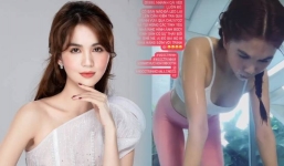 Ngọc Trinh lại khiến CĐM 'toát mồ hôi hột' khi tung clip tại nhà riêng