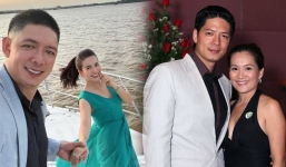 Hạnh phúc bên vợ đại gia nhưng Bình Minh lại để lộ phong độ đi xuống với diện mạo 'kém sắc'