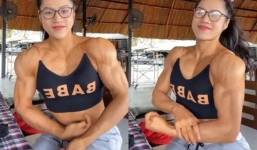 Cô gái Đồng Nai khiến MXH dậy sóng khi sở hữu gương mặt hot girl thân hình lực sĩ