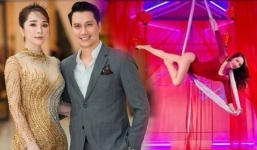 Quỳnh Nga 'đốt mắt' dân tình với tư thế lạ khiến Việt Anh nhanh chóng 'đánh dấu chủ quyền'