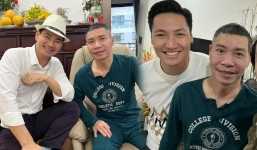 Công Lý hiếm hoi lộ diện bên 'Nam Tào' Xuân Bắc, Mạnh Trường cũng góp vui khiến 'bố vợ' ấm lòng