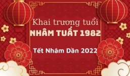 Chọn ngày khai trương, mở hàng cho gia chủ Nhâm Tuất 1982 trong năm mới Nhâm Dần 2022