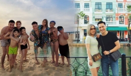 Vợ chồng Mạnh Trường du xuân đầu năm cùng nữ MC đình đám, hé lộ mối quan hệ thân thiết với nhân vật đặc biệt