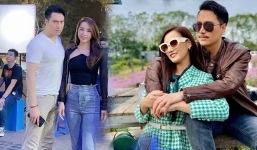 Việt Anh tiết lộ sự thật về người 'vợ mới' sau khi thoải mái tạo dáng bên 'tình tin đồn' Quỳnh Nga