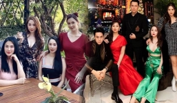 Không thua kém 'vợ mới' của Việt Anh, Quỳnh Nga 'chơi trội' khi giật spotlight của hội bạn thân