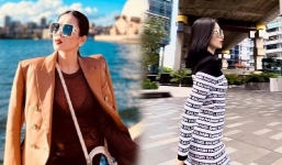 Tự tin khoe thân bên trời Tây, Lệ Quyên vô tình để lộ phần cơ thể kỳ dị