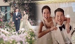 Rò rỉ ảnh cưới chưa từng công bố của Hyun Bin và Son Ye Jin: Lúc cực 'hớn', khi cực 'tình'