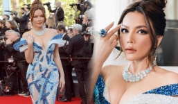 Lý Nhã Kỳ 'công phá' thảm đỏ Cannes bằng hình ảnh lạ lẫm, thần thái này có xứng danh 'mợ chảnh'?