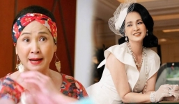 Xả vai mẹ chồng tai quái màn ảnh, NSND Lan Hương hiện diện quý phái với thần thái cực 'đỉnh'