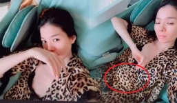 Lệ Quyên bị nghi mang bầu, để lộ vòng 2 to bất thường vòng 1 bay biến