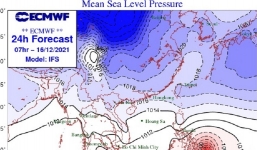 CẢNH BÁO: Bắc Bộ tiếp tục đón gió mùa Đông Bắc, Trung Bộ mưa to đến rất to