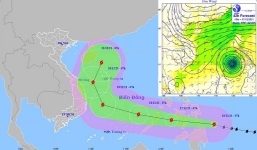 Gió mùa Đông Bắc tăng cường, bão RAI vào biển Đông: Cuộc 'đụng độ' khó đoán