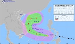 Cập nhật tin bão mới nhất: Siêu bão RAI đang tăng tốc vào biển Đông