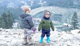 Rét đậm rét hại cường độ rất mạnh chuẩn bị đổ bộ miền Bắc, băng giá bao phủ