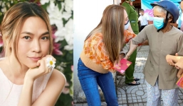 Mỹ Tâm bị chụp lén khi làm từ thiện, nhan sắc có đẹp như hình tự đăng?