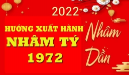 Xem hướng tốt, giờ tốt xuất hành chuẩn phong thủy cho tuổi Nhâm Tý 1972 năm Nhâm Dần 2022
