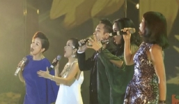 Hát chung một bài, Tùng Dương cùng tứ đại diva khiến hội trường 'phát hoảng'