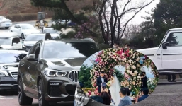 Ngắm dàn siêu xe hoành tráng đổ bộ đám cưới thế kỷ của Son Ye Jin và Hyun Bin