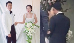 Ảnh siêu hiếm: Hyun Bin 'khóa môi' Son Ye Jin trong hôn lễ thế kỷ?
