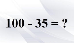 Tranh cãi bài toán có 100 mua 35 nhưng tiền thừa không phải 65