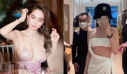Ngọc Trinh bỗng 'mất tích' vòng một khi thử đầm sexy khiến dân tình la ó