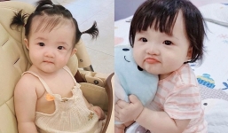 Tan chảy khoảnh khắc con gái Đông Nhi - Ông Cao Thắng học bài, chuẩn con nhà nòi