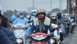 Không khí lạnh gây mưa rét cho Bắc Bộ, nhiệt độ các tỉnh thành đồng loạt giảm sâu