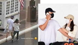 Ảnh chụp lén Hyun Bin và Son Ye Jin hưởng trăng mật ở Mỹ, cái tay của nữ minh tinh gây sốt