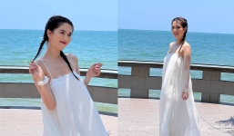 Thanh minh vụ dùng hàng fake còn bị khẩu nghiệp thêm, Ngọc Trinh khoe 'đi phơi nết'