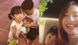 Lộ ảnh cận gương mặt của ái nữ nhà Trường Giang - Nhã Phương, một chi tiết đốn tim fan