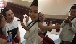 Netizen rơi nước mắt khoảnh khắc hiếm Hồ Văn Cường cùng mẹ Phi Nhung và Wendy tấu hài