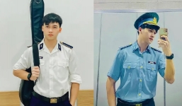 Ngắm diện mạo như nam thần điện ảnh của chàng học viên Trường Sĩ quan Không quân